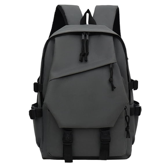 Utility Drawstring Buckle Backpack Multi Side Adjust Straps Lightweight Waterproof Back To School Casual Laptop Bookbag
