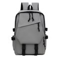 thumbnail image 1 of Utility Drawstring Buckle Backpack Multi Side Adjust Straps Lightweight Waterproof Back To School Casual Laptop Bookbag, 1 of 3