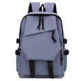 thumbnail image 1 of Utility Drawstring Buckle Backpack Multi Side Adjust Straps Lightweight Waterproof Back To School Casual Laptop Bookbag, 1 of 3