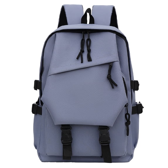 Utility Drawstring Buckle Backpack Multi Side Adjust Straps Lightweight Waterproof Back To School Casual Laptop Bookbag