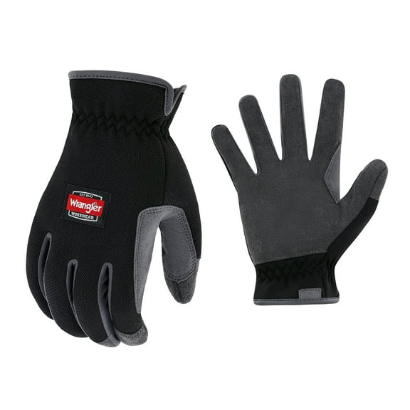 Wrangler Workwear Men’s Utility Work Gloves, Size Large