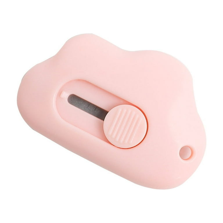 Utility Knife Mini Utility Knife Retractable Utility Knife Cute Box Cutter  Cute Box Opener Utility Knife Cute Shape Mini Portable Retractable High  Carbon Steel Blade Box Cutter 