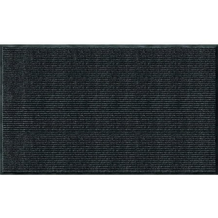 Utility Mats 60-043-1902-3x5 36X60 Rib Onyx Door Mat, 3 X 5-Feet, Pepper