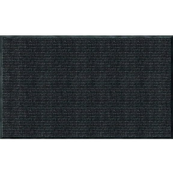 Utility Mats 60-043-1902-3x5 36X60 Rib Onyx Door Mat, 3 X 5-Feet, Pepper