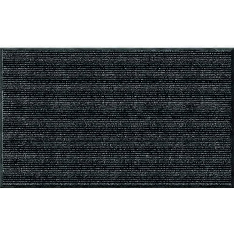 UNIMAT 3x5 (36x60) Outdoor-Indoor Doormat with Waterproof Black Rubber  Backing - Stylish Dual Ribbed Welcome Mat, Perfect for Home, Office, and