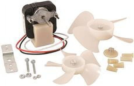 Utility Motor Kit with Fan Blades and Mounting Bracket