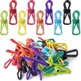 thumbnail image 1 of Utility PVC-Coated Clips, Chip Clips, 18 Pack, 2 Inch, 1 of 9