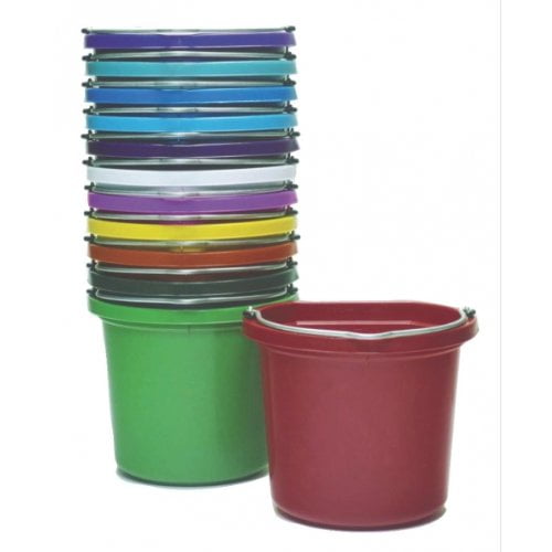 N400-8 Utility Pail Color: Burgundy (Pack of 1)