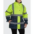 thumbnail image 1 of Utility Pro Wear UHV664MED High Visibility Green Waterproof Class 2 Jacket - Medium, 1 of 3