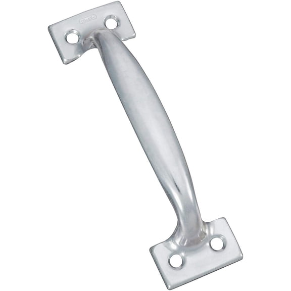 National Hardware Utility Pull Handle - Gray - 6-1/2 Inch, Zinc, 6 1 2 Utility Pull