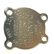 Utility Pump Replacement Impeller part for Maresh Products Water Transfer pump MP Mini Impeller Cover