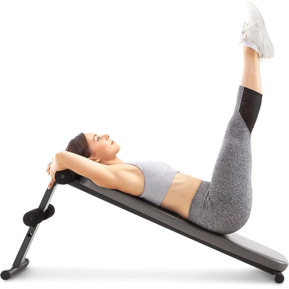 Utility Slant Board Exercise Bench for Strength Training and Home Gym Workouts