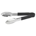 thumbnail image 1 of Utility Tong Scalloped Edges Stainless Steel Polypropylene Handle Black 9", 1 of 1