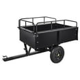 thumbnail image 1 of Utility Trailer,Garden Trailer,Trailer for Lawn Mower,Yard Trailer, Heavy-Duty Versatile Dolly Cargo Trailer,Tilt Bed and Foot-Operated Dump for Atvs, Utvs Lawn Garden Tractors, 1 of 8
