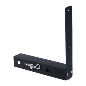 Utility Vehicle Visibility Bracket Receiver Slide-In 2" Mount, 14" Warning Sign Support for Property Route Travel, Slow Equipment Rear Display