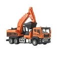 thumbnail image 1 of Utility Vehicles Realistic Alloy Excavator, Children'S Excavator, Construction Vehicle, Inertia Toy, Bulldozer Toy Car, 1 of 5