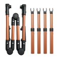 thumbnail image 1 of Utility Wagon Handle Push Pull Bar Garden Cart Accessories Durable Metal Construction for Beach Trolleys, 1 of 9