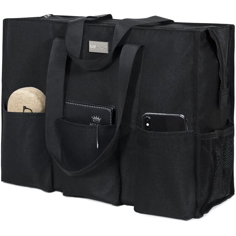 Water Resistant Tote Bag for women with 13 Exterior & Interior Pockets, Amazon.com | Buringer Large Waterproof Beach Bag for Women  main image 2