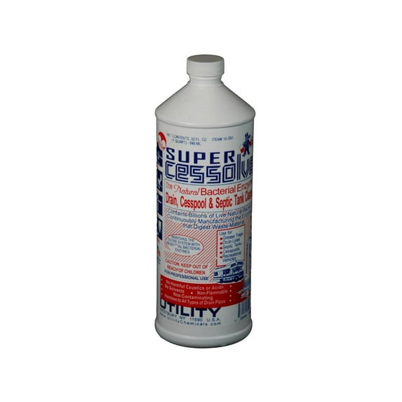 Utility Wonder 10-350 1Quart Super Cessolve Drain, Cesspool And Septic Tank Cleaner