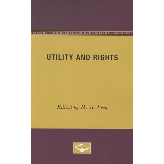 Pre-Owned Utility and Rights (Minnesota Archive Editions), 9780816613205, 0816613206, Paperback, 1 edition