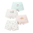 thumbnail image 1 of Utlike 4 Pack Boys Underwear Kids Toddler Cartoon Cute Boxer Briefs Pantys Trunks Sweat Absorption Underpants Size 5 Years-6 Years, 1 of 2