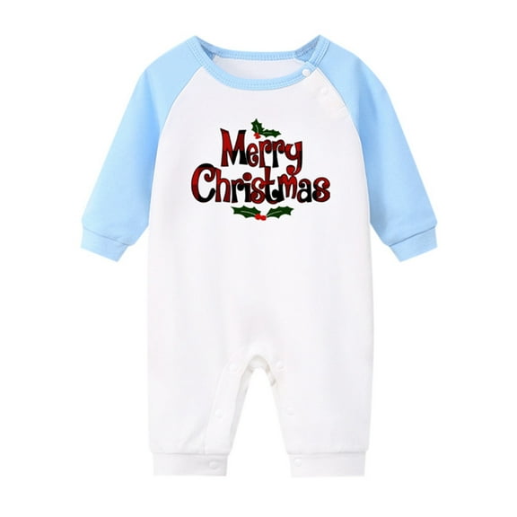 Utlike Baby Boys Bodysuits Christmas Newborn Long Sleeve Romper Breathable Onesies For Infant Size 0 Months-3 Months