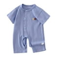 thumbnail image 1 of Utlike Baby Boys Bodysuits Suits Short Sleeved Hays For Summer Thin Models And Climbing Suits Athletic Fit Onesies Daily Wear Size 4 Months-8 Months, 1 of 3