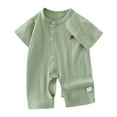 thumbnail image 1 of Utlike Baby Boys Bodysuits Suits Short Sleeved Hays For Summer Thin Models And Climbing Suits Comfort Fit Onesies Daily Wear Size 2 Months-5 Months, 1 of 3