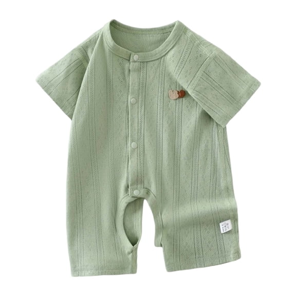 Utlike Baby Boys Bodysuits Suits Short Sleeved Hays For Summer Thin Models And Climbing Suits Skin Friendly Fit Playsuits Daily Wear Size 0 Months-2 Months