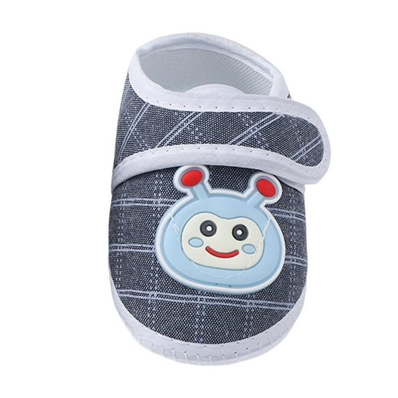 Utlike Baby Shoes Prewalker Fashion Soft Sole Cute Print Princess Shoes Footwear For Home Size 6 Months-9 Months
