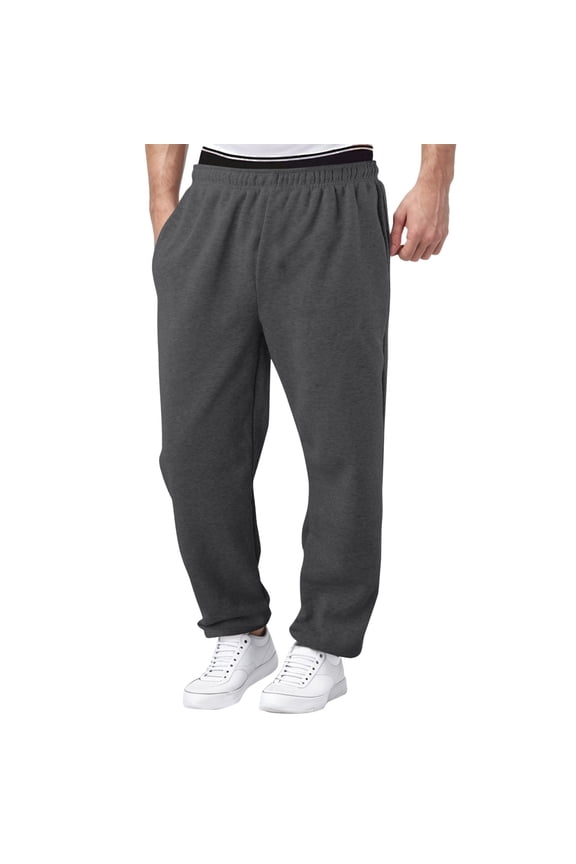 Boys Cargo Joggers With Elastic Waist Loose For Kids And Big Boys Warm Athletic Sweatpants No Drawstring Casual Pants Cozy Trousers Size 5 Years-6 Years