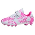 thumbnail image 1 of Utlike Boys Cleats Firm Ground Football Shoes For Youth Training And Matches With Advanced Traction Technology Pink Size 39, 1 of 5