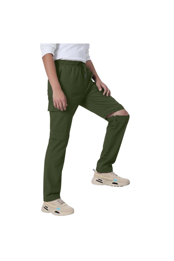 Boys Convertible Pants With Detachable Legs For Hiking Camping And All Weather Adventures Versatile Trousers Size 3 Years-4 Years