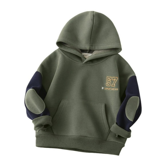 Utlike Boys Jacket Child Kids Toddler Baby Patchwork Long Sleeve Coats Outer Outwear Boys Light Weight Jackets Flexible Fit Size 18 Months-24 Months