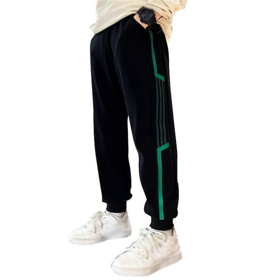 Utlike Boys Pants Kids Joggers Sweatpants For Boys Comfortable Athletic Casual Pant Elastic Sporty Pants For Children Youth Leisure Trousers Size 4 Years-5 Years