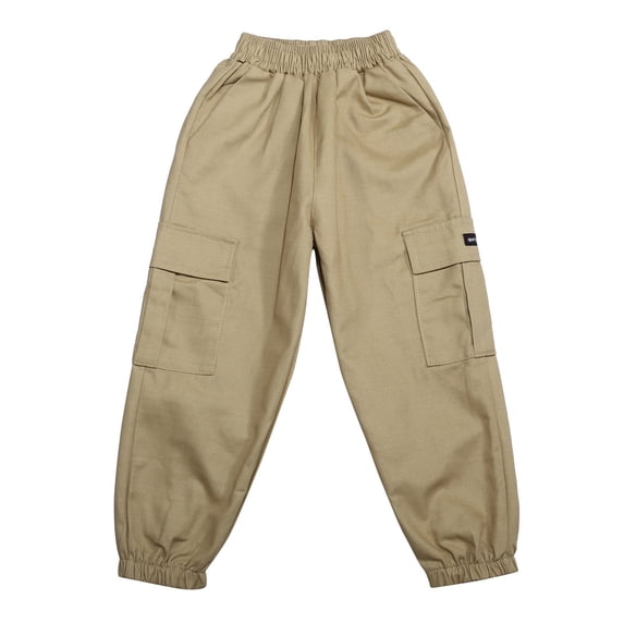 Utlike Boys Pants Kids Summer Casual Fashion Cargo Pants Solid Color Loose Sweatpants Trousers For Sports Activewear Boys Basic Pants Size 14 Years-15 Years