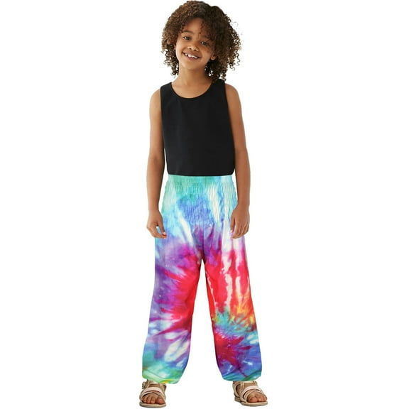 Utlike Boys Pants Toddler Kids Casual Elastische Print Yoga Sport Harem Pants Boys Versatile Leisure Pants Size 9 T-10 T
