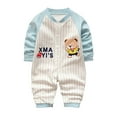 thumbnail image 1 of Utlike Boys Romper Baby Cotton Cartoon Print Jumpsuit Playsuits Outfits Toddler Lightweight Summer Bodysuits Size 3 Months-6 Months, 1 of 3