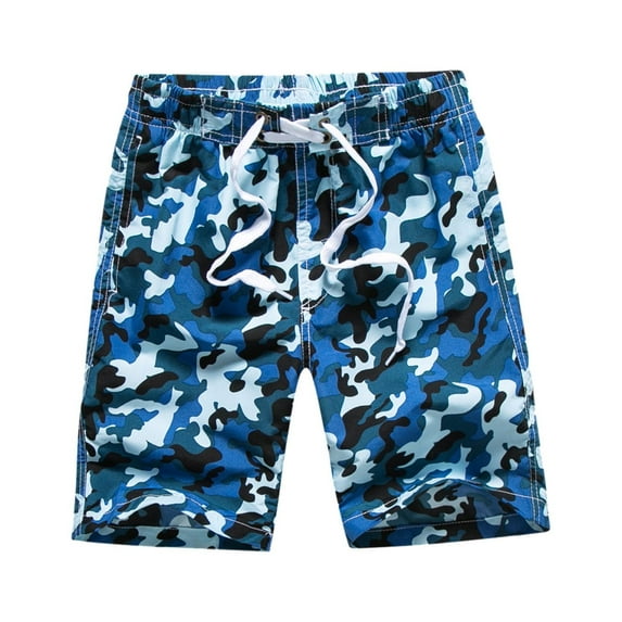 Utlike Boys Shorts Prints Beach Kids Bathing Suit Toddler Swim Shorts Swimming Pull On Trunks Swimsuit Swimwear Classic Pants For Boys Size 10 Years-11 Years