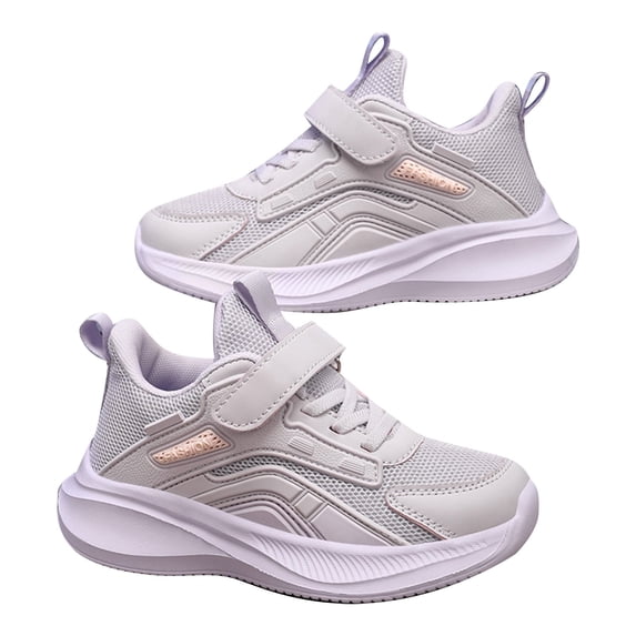 Utlike Boys Sneakers Breathable Mesh On Sneakers Lightweight Boys Sports Shoes For Indoor Outdoor Training Tennis Running Active Play Purple Size 28