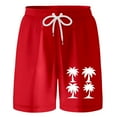 thumbnail image 1 of Utlike Boys Swim Trunks Casual Solid Color Drawstring Elastic Waist Shorts Summer Hawaii Holiday Beach Shorts Breathable Boys Shorts Size 10 Years-12 Years, 1 of 9