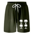 thumbnail image 1 of Utlike Boys Swim Trunks Casual Solid Color Drawstring Elastic Waist Shorts Summer Hawaii Holiday Beach Shorts Popular Trendy Boys Shorts Size 6 Years-7 Years, 1 of 9