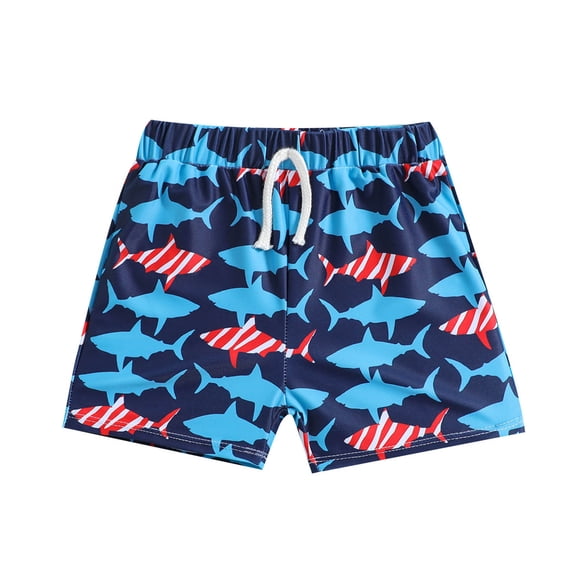 Utlike Boys Swim Trunks Toddler Boys Cartoon Printed Kids Boys Bathing Suit Swimsuit Beach Shorts Size 3 Years-4 Years