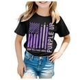 thumbnail image 1 of Utlike Boys T-Shirt Childrens T-Shirt Month Flag Childrens Short Sleeve T-Shirt Top Size 10 Years-11 Years, 1 of 5