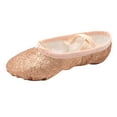 thumbnail image 1 of Utlike Girls Ballet Shoes Warm Dance Ballet Performance Indoor Shoes Yoga Dance Shoes Cosy Footwear Rose Gold, 1 of 9
