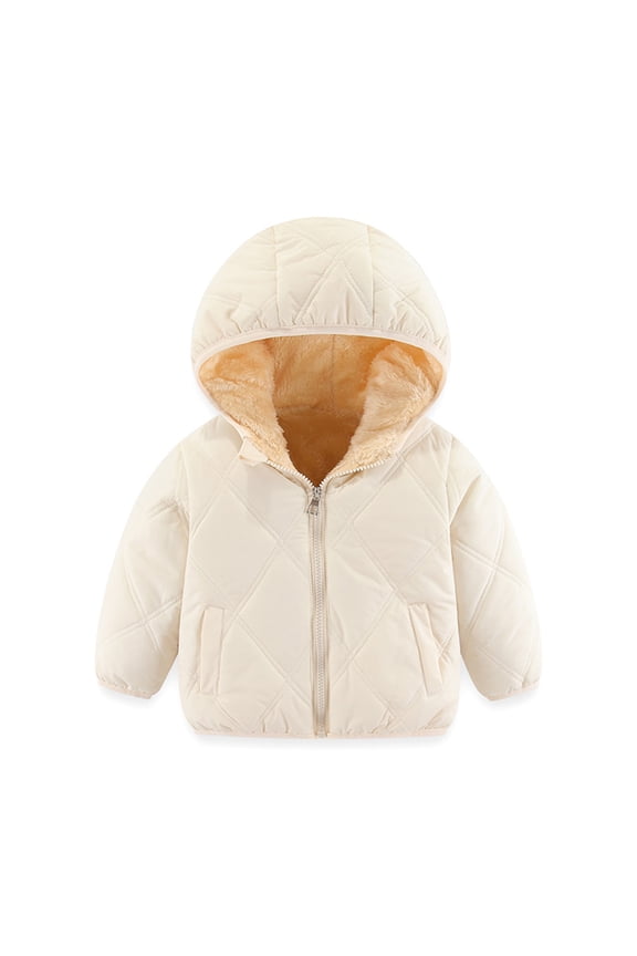 Girls Down Jacket Baby Winter Coats Toddler Outerwear Snow Jackets Warm Clothes Athletic Fit Top Size 12 Months-18 Months