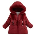 thumbnail image 1 of Utlike Girls Down Jacket Winter Coat Hooded Warm Down Jacket Stylish Winter Coat Durable Top Size 18 Months-24 Months, 1 of 4