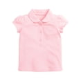 thumbnail image 1 of Utlike Girls Shirt Summer Children Top Lapel Short Sleeve T Shirt Daily Wear Tee Size 12 Months-18 Months Pink, 1 of 6