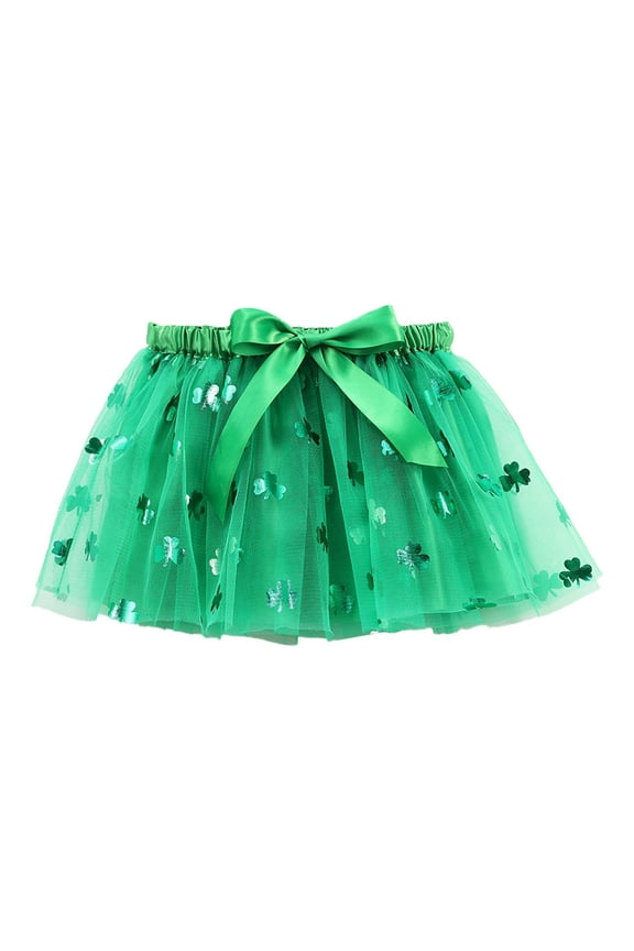 Girls Skirts Kids Holiday Party Star Sequin Dance Skirt School Uniform Mini Skirt For Girl Size 6 Years-8 Years