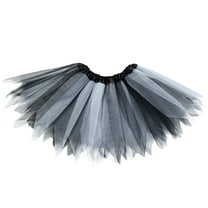 Utlike Girls Skirts Toddler Rainbow Birthday Party Tutu Tulle Skirt For Performance Cute Patchwork Color Dress Princess Dress Up For Girl Size One Size